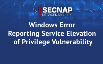 Windows Error Reporting Service Elevation of Privilege Vulnerability