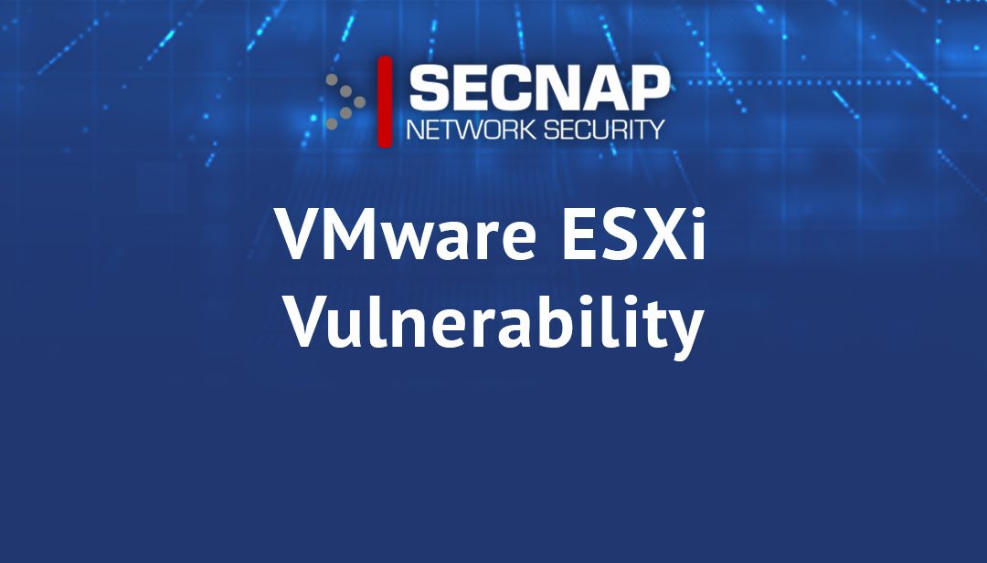 VMware ESXi Vulnerability